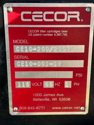 Used CECOR CE10-200/200TW Sump Suckers Texas US | Heavy Wall Consulting #1261585