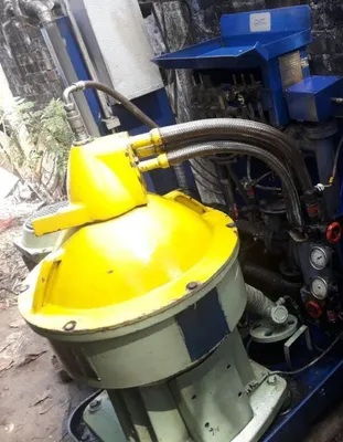 Alfa-Laval S-825 fuel/lube oil purifier, 316SS.
