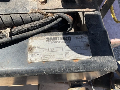 Used 2002 SMITHCO SWEEPSTAR V62 Mechanical Sweepers Michigan US | Miedema Asset Management Group #1321290