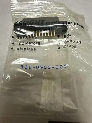 New | in-Stock DIALIGHT 501-0700-005 Miscellaneous Equipment (Electrical & Power) | Surplus Asset Holdings #1195746