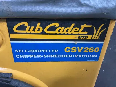 Used MTD CUB CADET CSV260 Material Handling (misc) Ohio US | HGR 24 #1413273