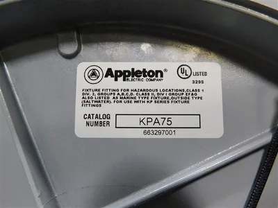 Appleton MLAJ702J55NMTFTZ2UP 70W Metal Halide Light Fixture MH-07A Used