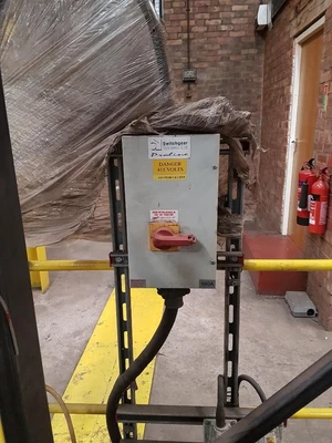 Hagglunds boom welder 6 Metre