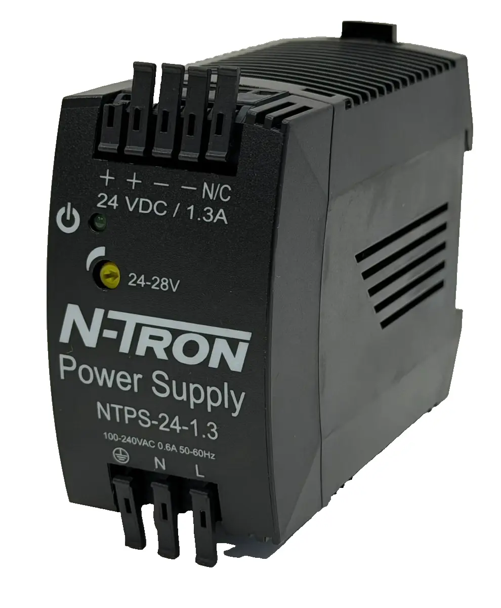 NEW N-TRON NTPS-24-1.3 POWER SUPPLY 24VDC NTPS2413