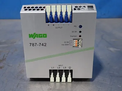 Used WAGO 787742 DIN Rail Power Supplies Ohio US | HGR 24 #797223