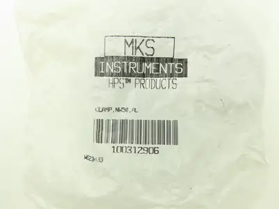MKS Instruments 100312906 Aluminum Wing Nut Clamp NW 50 ISO-KF Flange Lot of 5