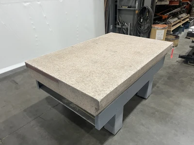 4′ x 6′ 8″ Thick Pink Granite Surface Plate