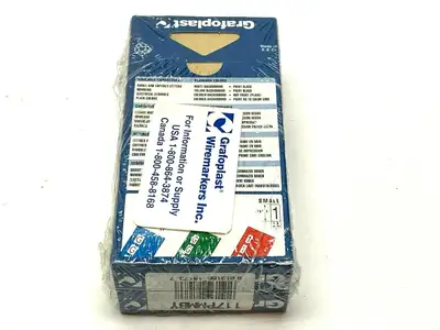 117PMMBY | Grafoplast  Wiremarker Strips LOT OF 50 - New