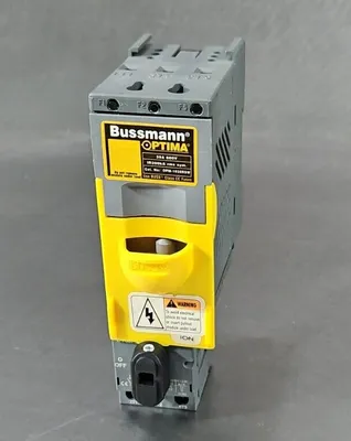 Bussmann Optima OPM-1038RSW Fuse Holder With ABB OT40F3. 3A-20