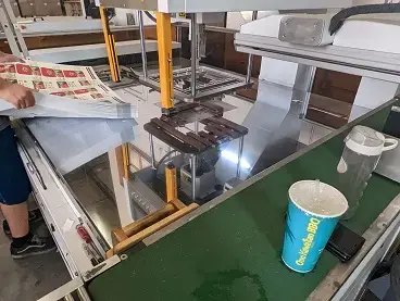 Letich SM 1080 TR Auto Blanking Machine