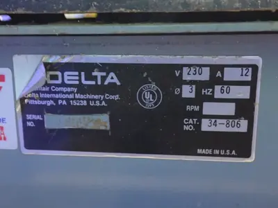 USED DELTA 34806
