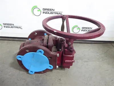 ChemValve 790EB-150 Size 4 Lined Plug Valve Surplus