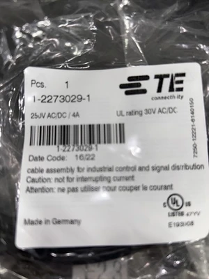 NEW TE Connectivity 2273029-1