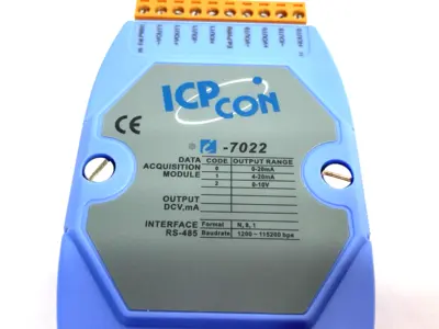 USED ICP DAS 2-CHANNEL 12-BIT ANALOG OUTPUT DATA ACQUISITION MODULE