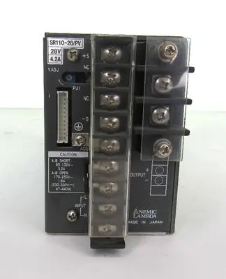 USED NEMIC LAMBDA SR110-28/PV