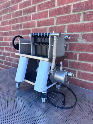 Unbranded Stainless Steel Press Holder w/ Ebara Jes M 056 0.5 HP Pump