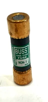 NEW BUSSMANN NON-1 FUSES LOT OF 10 4XF85 NON1