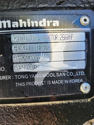USED 2019 MAHINDRA 2660 PST