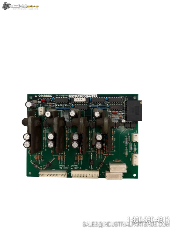 Used NADEX PC-1045B-00A A8-3097-135 I/O Boards & Replacement Parts Kentucky US | Industrial Parts R Us Inc. #1132621