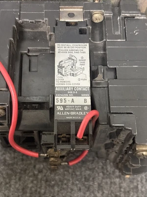 Used Allen-Bradley 509-B0D Switchgears California US | Davliegogo LLC #1729864