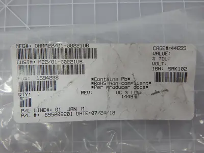 Used _UNKNOWN_ _UNKNOWN_ Potentiometers Texas US | Aucto #1479349