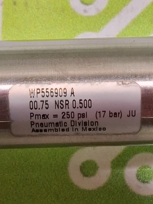 SCHRADER BELLOWS CYLINDER WP556909 A 00.75 NSR 0.500