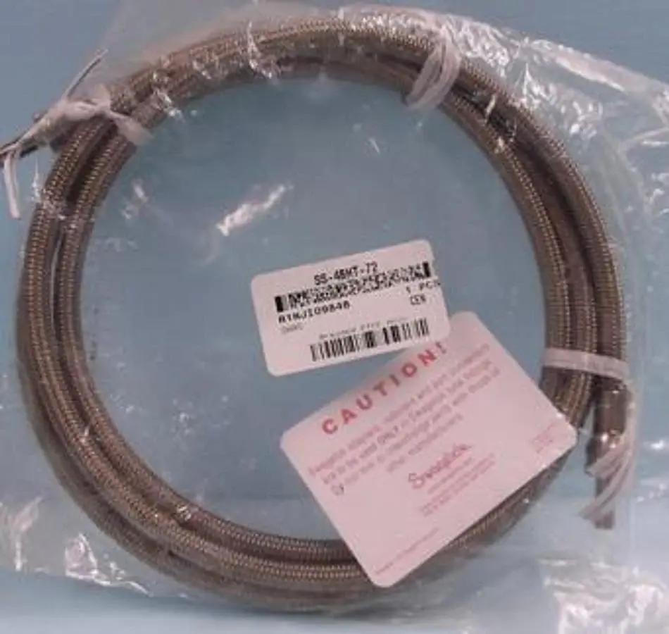 QTY. 1. SWAGELOK BRAIDED PTFE LINED HOSE SS-4BHT-7...
