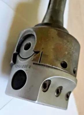 Criterion DBL 203 Boring Bars Head With R8 shank Bridgeport Milling Tool
