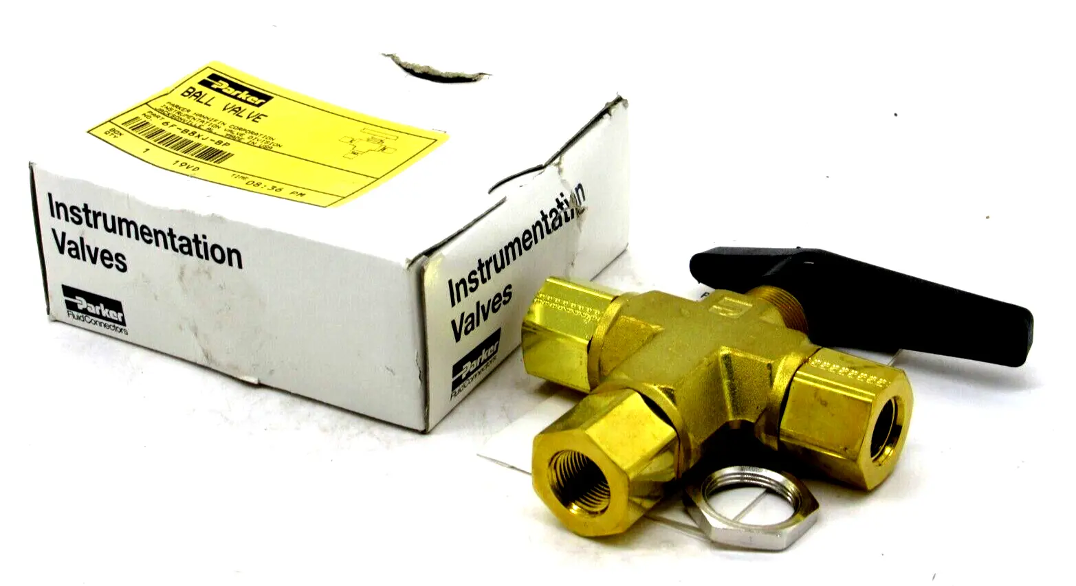 NEW PARKER 6F-B8XJ-BP BALL VALVE 6FB8XJBP