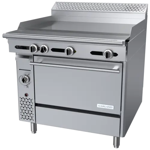 Garland C36-11C 36" Gas Range w/ (2) Hot Tops & Convection Oven, Natural Gas