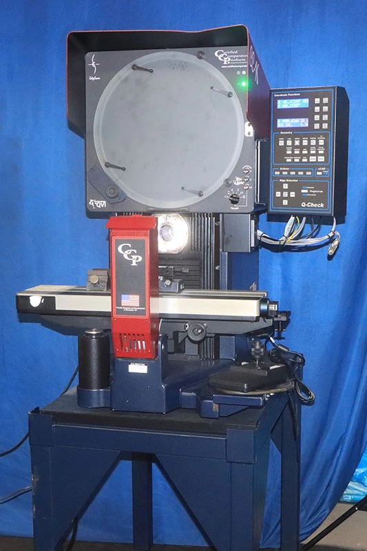 Used 2013 CERTIFIED COMPARATOR PRODUCTS CC-16, 2013, Q-CHEK DRO & PROJECTRON EDGE DET. Comparators New Jersey US | Machinery Values #1357503