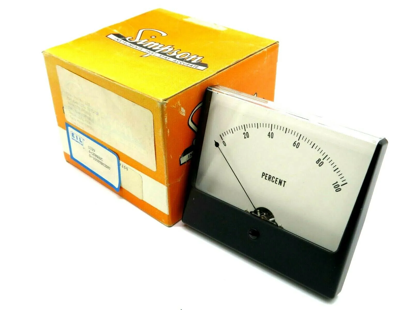 NEW SIMPSON 1329 LEVEL INDICATOR 4-20MADC 0-100PERCENT