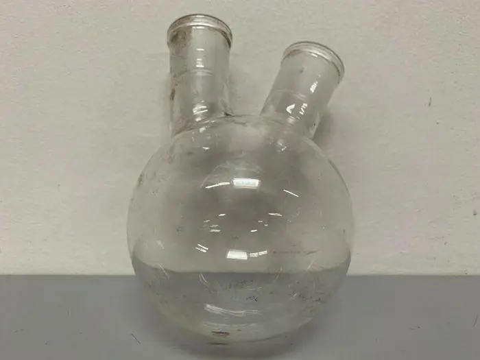 Used SHORT PATH 6" DEEP DISTILLATION GLASSWARE W/ TWO 1.5" OPENINGS Condensers / Distillation California US | Equipment Lab #485270