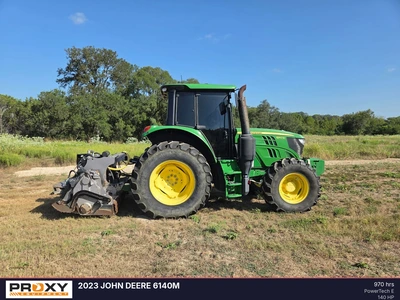 Used 2023 JOHN DEERE 6140M Tractors & Trailers Texas US | Proxy Equipment #1424328
