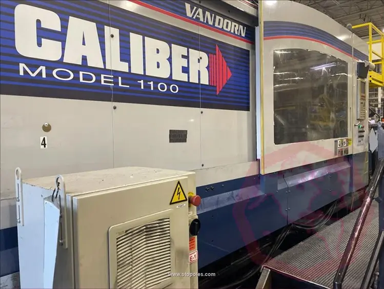 Used 2002 VAN DORN 1100CC12300 Injection Molding Machines | Stopol Equipment Sales LLC #1133667