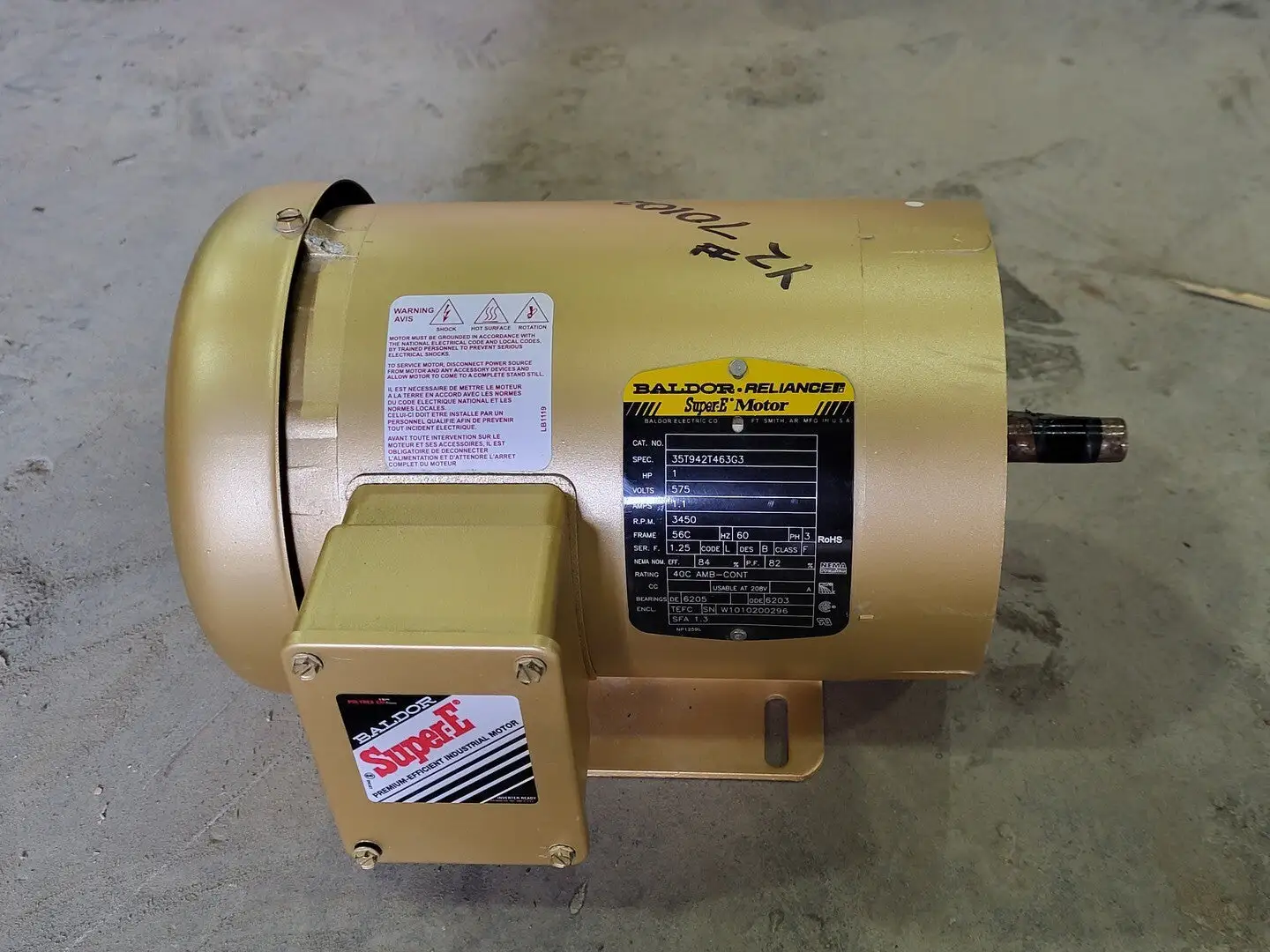 NEW BALDOR 35T942T463G3