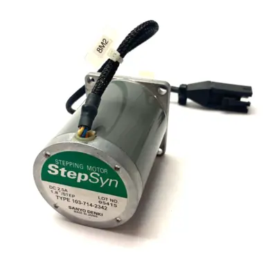Used Sanyo Denki StepSyn Stepping Motor 1.8 Degree Step 2.5A Motors (misc) Michigan US | Maverick Industrial Sales #1398321