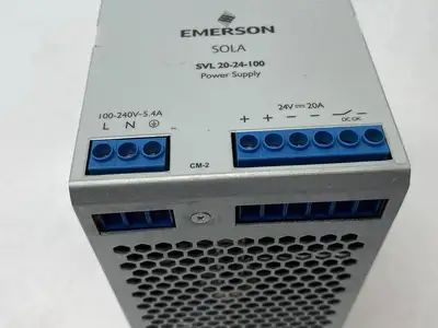 SVL 20-24-100 | Emerson SOLA  Power Supply - Used