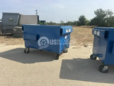 Used UNKNOWN MANUFACTURER USED TWO 2 YARD TOWABLE AND TRAINABLE CARTS Distribution and Warehouse Trolleys Texas US | US Recycling Equipment #1419601