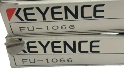 NEW KEYENCE FU-1066 FIBER OPTIC SENSOR FU1066 LOT OF 2