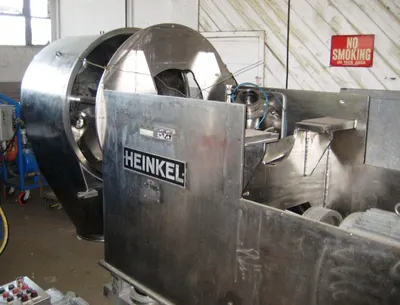 Heinkel HF 800 Inverting Filter centrifuge, Hastelloy C22.