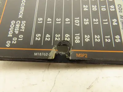Lincoln Electric M18762-2 Display Control Panel Weld Mode Electrode Settings