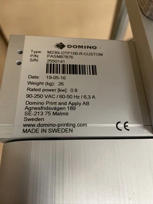 NEW Domino M230I-DTP100-R-Custom
