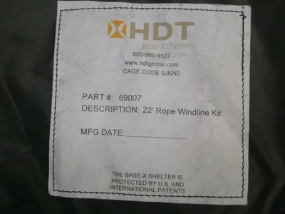 USED HDT BASE-X SHELTERS 69007