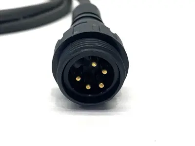 0935 253 103/1M | Double Ended Cordset w/ 7/8" Male 5-Pole to M12 Female Connector - New Other