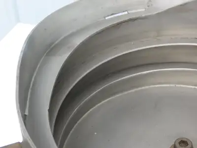 Vibratory Bowl Feeder Small Parts Sorter 12" Dia Right Hand Discharge