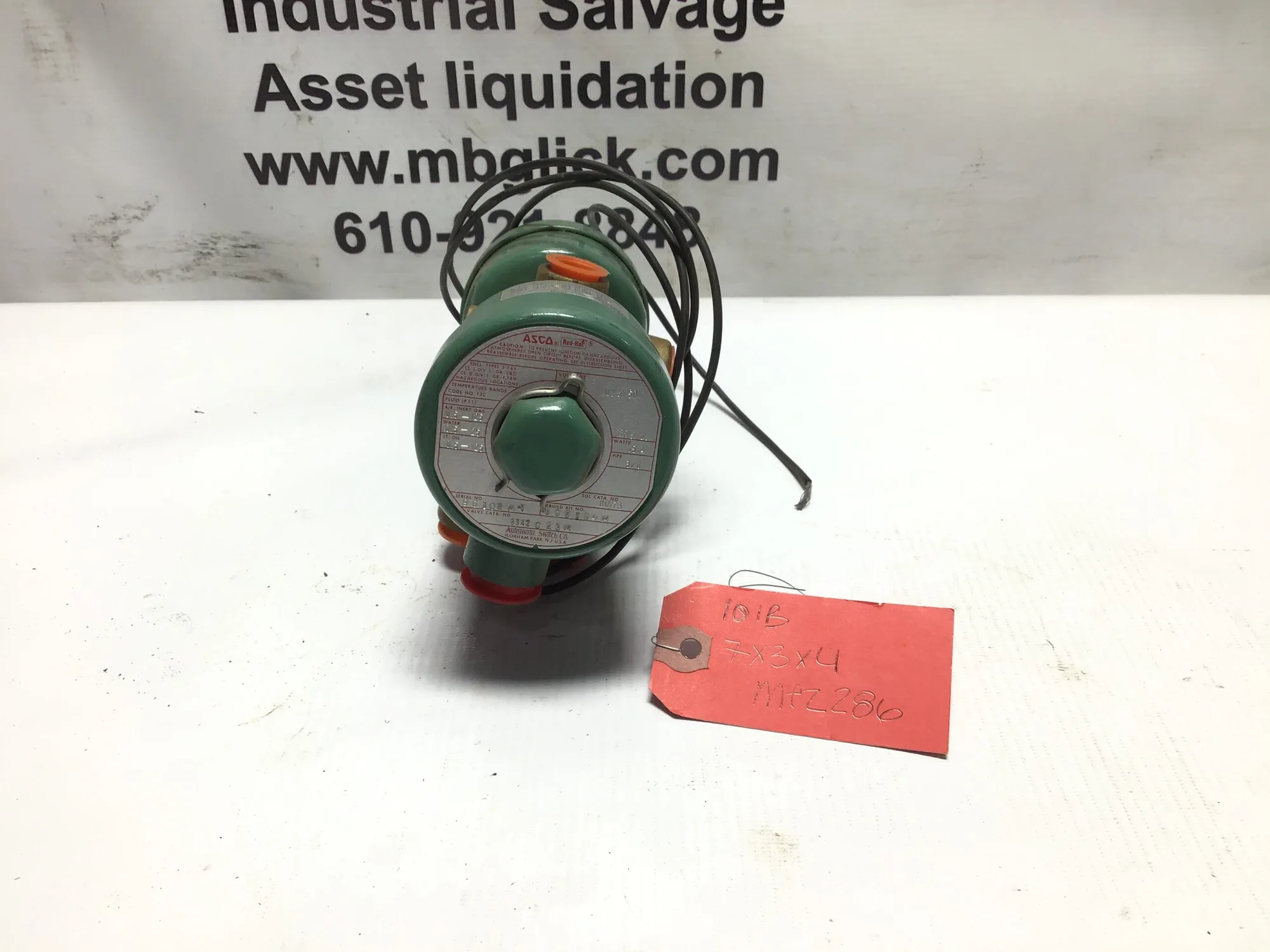 Asca Red Hat Valve Enclosure Types 3,7&9 CL