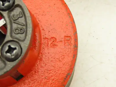 Ridgid 12-R Die Heads With Dies 5 Piece Set For Manuel Ratchet Threader