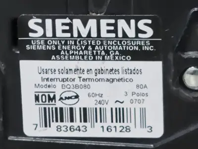USED SIEMENS BQ380