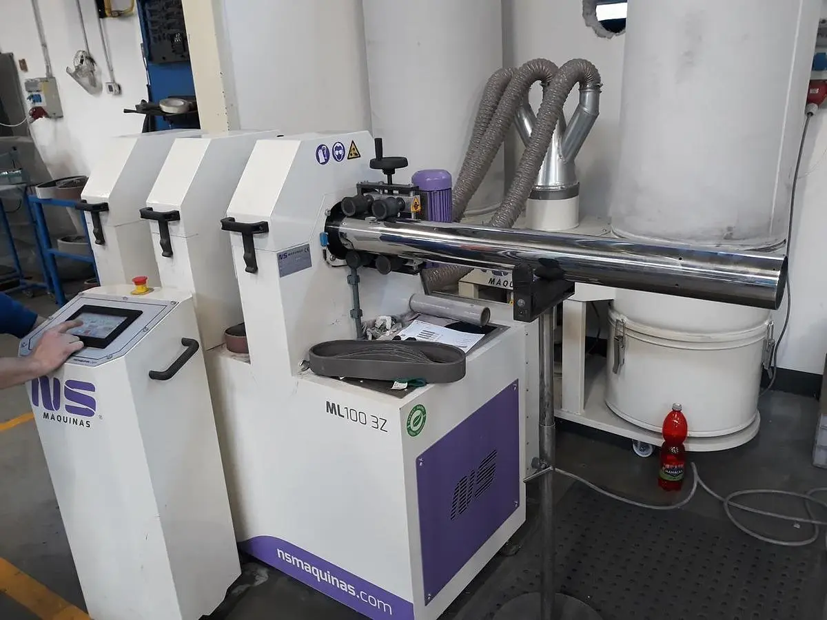 Used 2017 NS MAQUINAS ML 100 3Z Belt Grinders Including Sanders CZ | Amaron s.r.o. #1064619